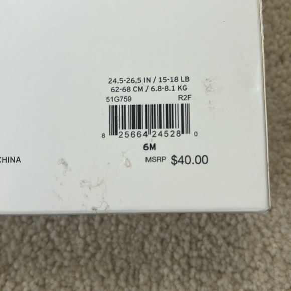 Levi’s infant bodysuit and pants two-piece set size 6 months - Picture 4 of 4